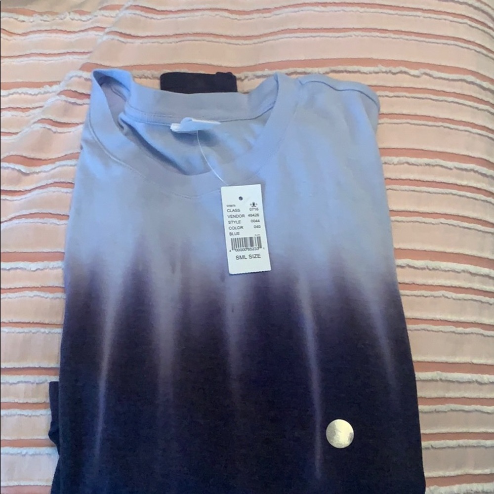 Madewell tie die long sleeve shirt